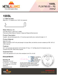 PR TECH DOCS FL30780 R5 AE 26GA 155SL PLYWOOD