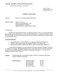 PR TECH DOCS FL30796 R2 AE MWD EVAL2