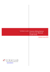 PR INSTL DOCS FL30873 R3 II CERACLAD-CAULK-JOINT-INSTALLATION MANUAL