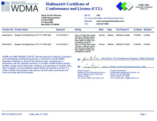 PR CERTIFICATE FL30900 R2 C CAC 448-H-002.36-.37