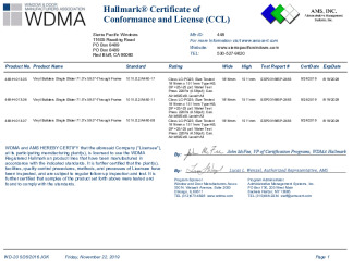 PR CERTIFICATE FL30901 R2 C CAC 448-013.05