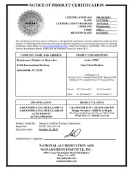 PR CERTIFICATE FL31289 R8 C CAC NI014538-R1