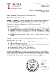 PR TECH DOCS FL31327 R2 AE EVALREPORT-UCAPRT-IZ3