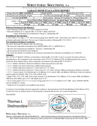 PR TECH DOCS FL31372 R10 AE IRC-3118-100-15 EVALUATION REPORT 7-22 FL