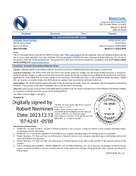PR TECH DOCS FL31373 R2 AE 2023 12 12 FINAL PEER-CSP-001.A FL31373-R2