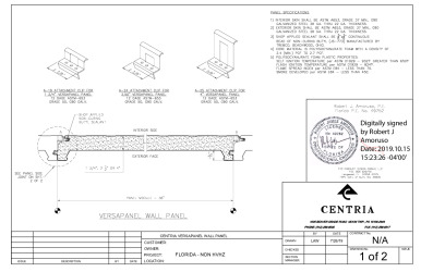 PR Instl Docs FL3155 R8 II Versapanel Wall Florida Non HVHZ ss