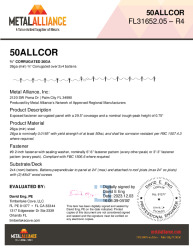 PR Instl Docs FL31652 R4 II 26ga 50AllCor battens-nonHVHZ
