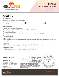 PR INSTL DOCS FL31652 R4 II 26GA 5V PLYWOOD IM