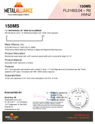 PR Instl Docs FL31653 R5 II 32Al 150MS plywood 20in