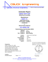 PR Instl Docs FL31655 R3 II 1 S1120 24ga WoodDeck hz EVALREPORT