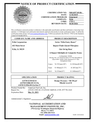 PR CERTIFICATE FL31711 R4 C CAC NI014557.05-R4
