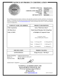 PR CERTIFICATE FL31712 R3 C CAC NI014557.01-R2