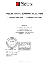 PR TECH DOCS FL31995 R2 AE 27488.13-107-16 - MI WINDOWS AND DOORS - 1618 NON-IMPACT XXX 144X96 SGD