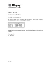 PR TECH DOCS FL32009 R8 AE DISCONTINUED 32009