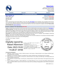 PR Instl Docs FL32035 R2 II 2023 10 02 FINAL PEER-ACTMRC-001.A NON-HVHZ FL32035-R2