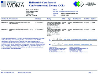 PR CERTIFICATE FL32089 R2 C CAC 436-H-689.16-.17