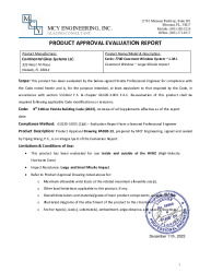 PR TECH DOCS FL32155 R2 AE EVALUATION REPORT FBC 2023 CASEMENT-SS