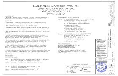 PR INSTL DOCS FL32155 R2 II 7700 FIX WINDOW SYSTEM LMI  AD20-12 FL32155.2 REV 12.11.2023-SS