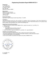 PR TECH DOCS FL32346 R7 AE DH8400 NI - ENG EVAL