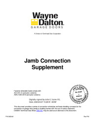 PR Instl Docs FL32360 R2 II 363342-P01 WD Jamb Connection Supplement sFL