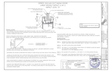PR Instl Docs FL32365 R2 II SERIES 350-MS OUT SWING DOOR - FL32365 AD20-23 R09.25.2023-SS