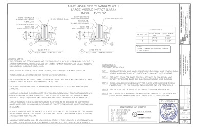 PR Instl Docs FL32384 R1 II ATLAS 4500 SERIES WINDOW WALL FL32384 AD20-22- R09.25.2023-SS