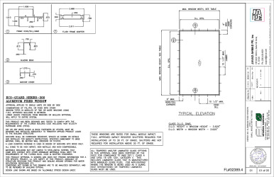 PR Instl Docs FL32389 R6 II SERIES 300 FIXED WINDOW-SMI-JA-1844-24-SS