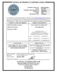 PR CERTIFICATE FL32817 R2 C CAC NI013915.06-R2