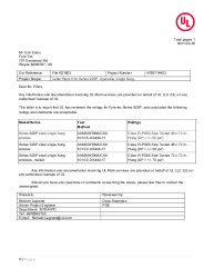 PR CERTIFICATE FL3299 R10 C CAC FYRE-TEC 925P UL REPORT LETTER