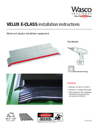 PR INSTL DOCS FL33286 R3 II ECLASS-METAL-ROOF-INSTALLATION INSTRUCTIONS 0518