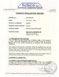 PR TECH DOCS FL33364 R3 AE PER SKYLIGHT CONCEPTS DWG 23-096