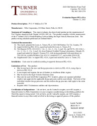 PR TECH DOCS FL33621 R1 AE EVALREPORTPEL431A