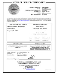 PR CERTIFICATE FL33812 R6 C CAC NI014990-R1