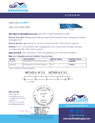 PR Instl Docs FL33818 R4 II 29ga GulfRib OSB nonHVHZ