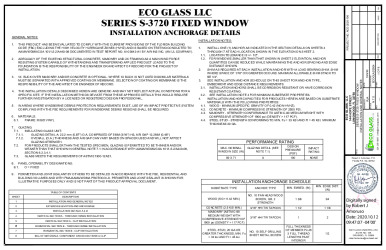 PR Instl Docs FL34004 R5 II ECOGLASS004 Rev0 EcoGlass Series3720 F ss