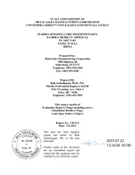 PR Instl Docs FL34027 R1 II EvaluationReportC2674 2