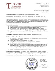 PR TECH DOCS FL34941 R4 AE EVALREPORT-DH-TWINBAL