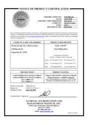 PR CERTIFICATE FL35086 R3 C CAC NI015004-R1 OXXXXO