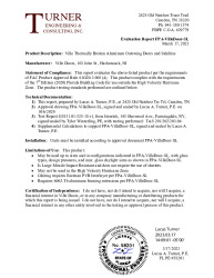 PR TECH DOCS FL35254 R0 AE EVALREPORT-VILLEDOOR-SL