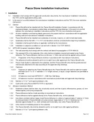 PR Instl Docs FL35386 R2 II 251216 Piazza FL35386 Installation Instructions