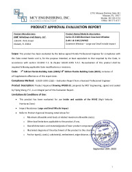 PR TECH DOCS FL35387 R1 AE EVALUATION REPORT FBC2023 CS EMC-SS