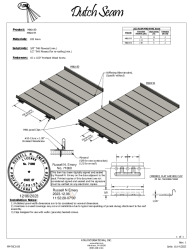 PR Instl Docs FL3556 R9 II (FMTECS-05) MRD Dutch Seam HVHZ Florida Building Code 01 11-14-23
