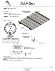 PR Instl Docs FL3556 R9 II (FMTECS-06) MRD Dutch Seam Florida Building Code 01 11-14-23