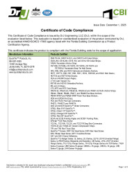 PR CERTIFICATE FL3557 R31 C CAC 251201 FL3557 0910-01 1811-03 CAC