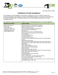 PR CERTIFICATE FL3557 R32 C CAC 260416 FL3557 0910-01 1811-03 CAC