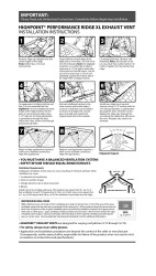 PR Instl Docs FL36841 R1 II Performance Ridge XL Installation Instructions