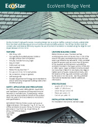 PR Instl Docs FL36841 R2 II 602713 EcoVent data-sheet 05May25