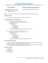 PR TECH DOCS FL37171 R2 AE PER ACE-1053 REV2 SUNSETWINDOWS CURTAINWALL SS