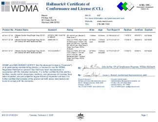 PR CERTIFICATE FL37202 R2 C CAC UDHG2 2W MRF IZ3 MULL CCL 1127.32.39.41