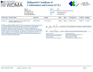 PR CERTIFICATE FL37261 R1 C CAC 901.05
